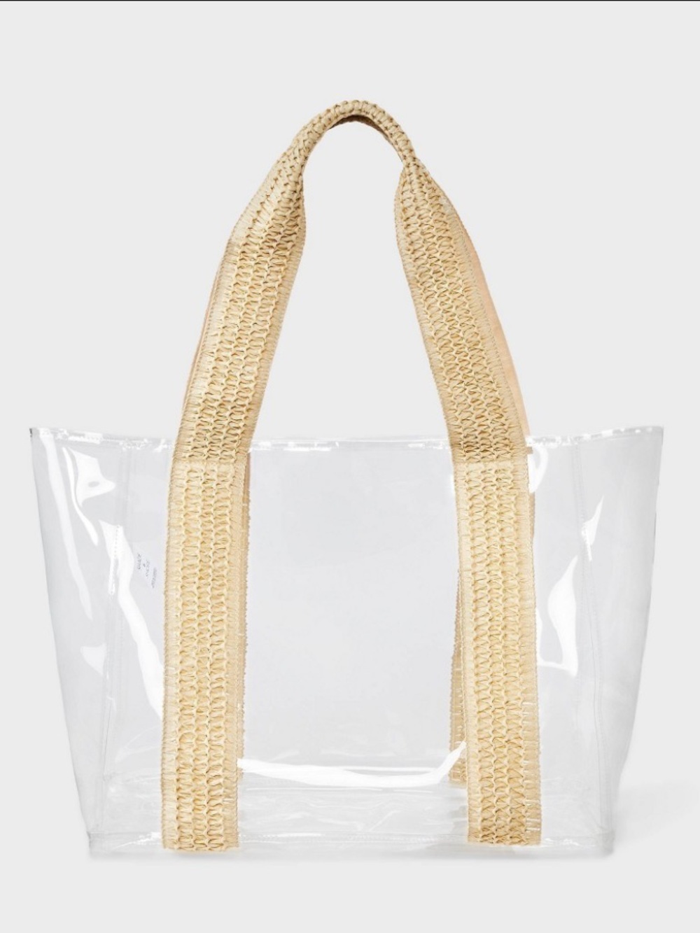 Wipeable Tote Handbag - Shade & Shore™ Clear